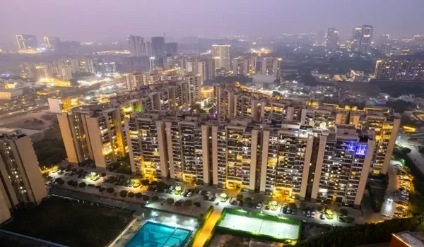 Health benefits of low-density high-rise living