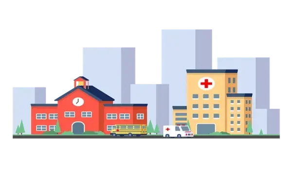 Schools, malls & hospitals near Thoraipakkam